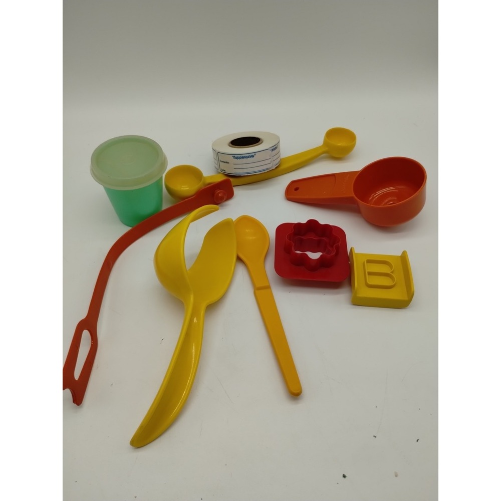 Vtg Tupperware Kitchen Utensil Gadget Lot 9 Pcs Hostess Party Favors Gifts USA